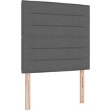  LED okvir za krevet s madracem Tamnosiva 80 x 200 cm Tkanina | shoptok.hr