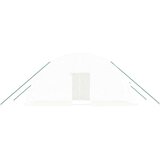  Staklenik s čeličnim okvirom bijeli 12 m² 6 x 2 x 2,85 m | shoptok.hr