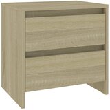  Noćni ormarić boja hrasta 45 x 34,5 x 44,5 cm konstruirano drvo | Eponuda.ba