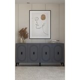 Hanah home komoda weny, antracit | ePonuda.com