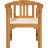  Klupa s jastukom Prirodni uljni završetak 68 5 x 46 x 82 5 cm | shoptok.hr