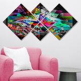 Wallity slika 4MDF86755856, 60x115 cm, 4 dela | ePonuda.com