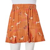  Dječja suknja boja konjaka 116 | shoptok.hr