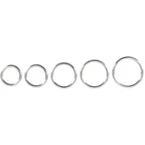 Set Prstenova za Penis, Metalni, 5 komada