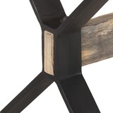  Blagovaonski stol 160 x 80 x 76 cm od grubog drva manga | shoptok.hr