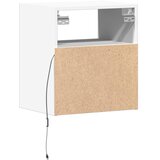  Zidni TV ormarići s LED svjetlima 2 kom bijeli 41 x 31 x 45 cm | Eponuda.ba