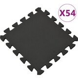 vidaXL Talne podloge 54 kosov 4,86㎡ EVA pena črne barve, (20767039) Cene