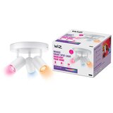 Wiz - LED RGBW prigušiva ugradna spot svetiljka IMAGEO 3xGU10/4,9W/230V bela Wi-Fi | Eponuda.com