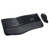 Kensington Tipkovnica in miška komplet brezžična pro fit ergonomska k75406it Cene