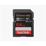 San Disk SDXC 64GB EXTREME PRO, UHS-II, 280/100MB/s, V60, U3, Cene