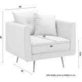 Bessagi Home počivalnik chesterfield luis, žamet, bež | Shoptok.si