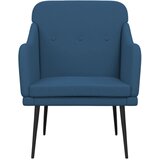  Fotelja plava 63 x 76 x 80 cm od tkanine | Eponuda.com