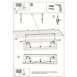  Stropna svetilka FENIKS 2 naravni les, (21347970) | Shoptok.si