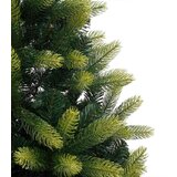 vidaXL Umjetna zložljiva božićna jelka 150 LED Zelena 120 cm PVC in PE | Shoptok.si