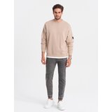 Ombre Men's marbled denim JOGGERS pants - gray | Eponuda.ba