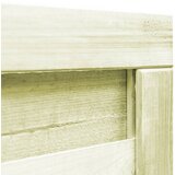  Vrtna vrata od impregnirane borovine 100 x 100 cm zelena | shoptok.hr