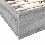  Okvir za krevet s ladicama boja hrasta 160x200 cm drveni | Eponuda.com