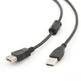 Gembird USB 2.0 kabal GEMBIRD CCF-USB2-AMAF-10, 3m, A-A ext cable, premium, ferrit | Eponuda.ba