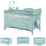 Kikka Boo Krevetac Nighty Night 2 nivoa sa rancem i pultom Mint | ePonuda.com