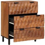  Strani šal Acacia rjav finiš 60 x 33,5 x 75 cm, (5000113210) | Shoptok.si