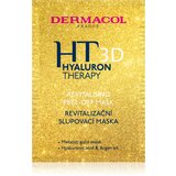 Dermacol 3D hyaluron therapy revitalising peel-off poživljajoča piling maska 15 ml za ženske Cene