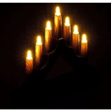 Retlux LED Božićni svećnjak 7xLED/2xAA topla bela | Eponuda.com