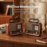  Prenosni retro RGB Bluetooth radio + sat 7778BT | Eponuda.com