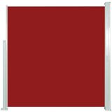 vidaXL Uvlačiva bočna tenda za terasu 140 x 300 cm crvena | shoptok.hr