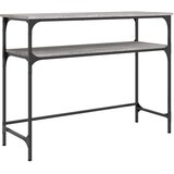  Konzolni stol siva boja hrasta 100x35,5x75 cm konstruirano drvo | Eponuda.ba