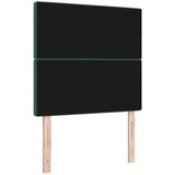  LED glava kreveta s LED trakama Tamnozelena 90 cm Baršun | shoptok.hr