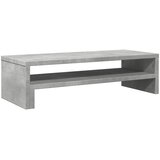  Stalak za monitor siva boja betona 54x22x15 cm drveni | shoptok.hr