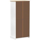  Ormari s ladicama Bijelo 76 x 50 x 170 cm Čvrsto borovo drvo - Bijelo | shoptok.hr