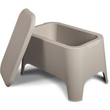  PETRA plastični stol+kutija – siva | shoptok.hr