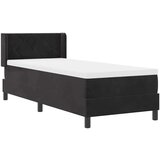  Boxspring - Krevet s oprugama i madracem Crni 100x200 cm Baršun Crna | shoptok.hr