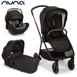 Nuna® dječja kolica 3u1 triv™ next + lytl™ + arra™ flex caviar | shoptok.hr