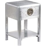  Letalska odstavna mizica z 1 predalom starinski letalski stil | Shoptok.si