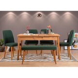Hanah home Set stolova i stolica (6 komada), Atlantski bor
zelena | shoptok.hr