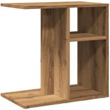vidaXL Stranska mizica artisan hrast 50x30x50 cm inženirski les | Shoptok.si