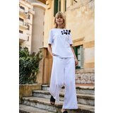 Marisse T-Shirt With White Application | Shoptok.si