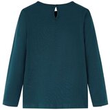  Dječja majica dugih rukava tamnozelena 104 | shoptok.hr