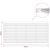  Gornji dio stola 110 x 55 x 3,5 cm Pravokutni Čvrsto teak drvo | shoptok.hr