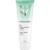 Vichy Normaderm 3in1 Scrub + Cleanser + Mask gel za čiščenje problematične kože 3v1 125 ml za ženske