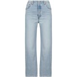 Levi's RIBCAGE STRAIGHT ANKLE Plava Cijene