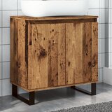 vidaXL Kopalniška omarica starinski les 58x33x60 cm inženirski les Cene