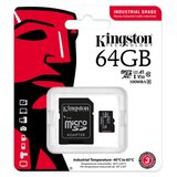 Kingston 64GB SD micro Industrial (SDXC Class 10 A1) (SDCIT2/64GB) memorijska kartica | shoptok.hr