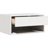  Noćni ormarić montiran na zid Bijelo 50 x 32.5 x 24 cm | shoptok.hr