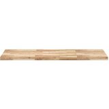 Stolna ploča 120x60x4 cm pravokutna od masivnog drva bagrema | shoptok.hr