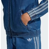 Adidas Prehodna jakna 'Firebird' moder denim / svetlo modra | Shoptok.si
