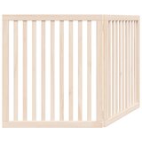  Vrata za pse s 2 panela sklopiva 160 cm od drva topole | shoptok.hr