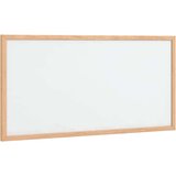 Magnetna bijela ploča s okvirom od masivnog borovog drva 60 x 30 cm | Eponuda.ba
